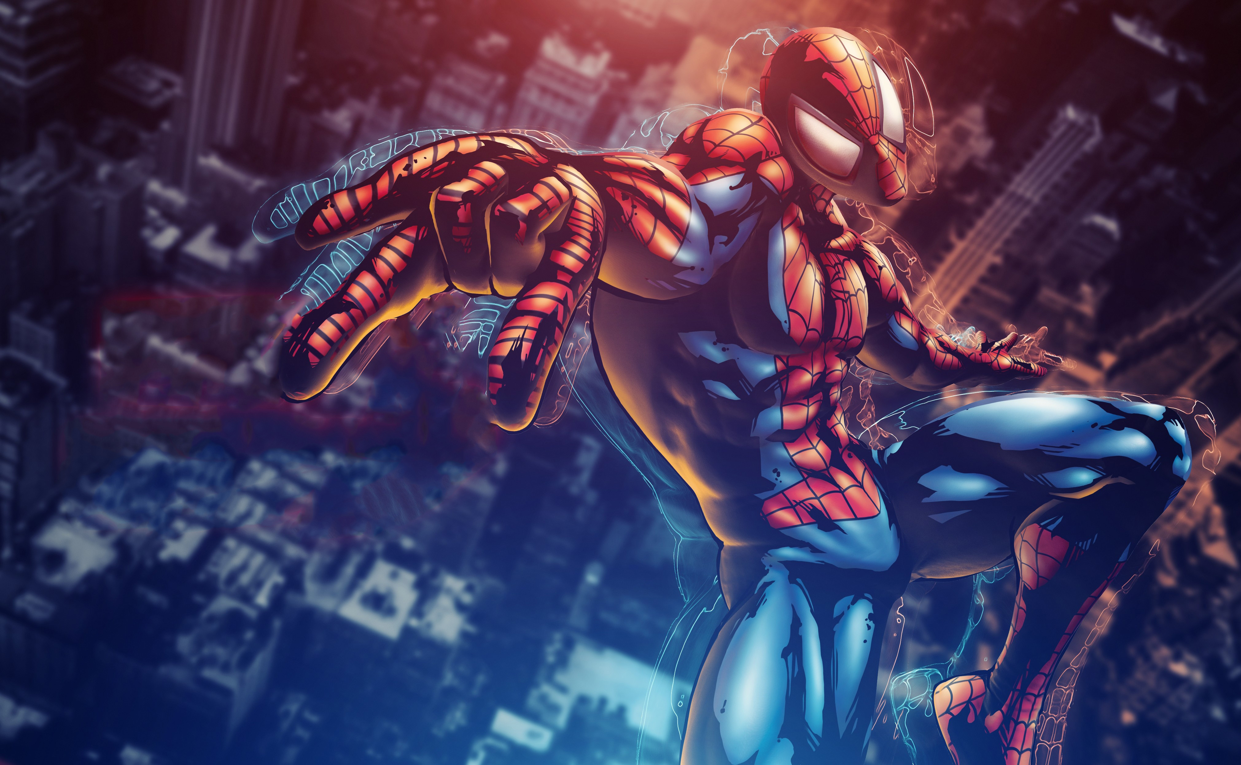 Marvel Vs Capcom 3 Spiderman 4k, HD Games, 4k Wallpaper
