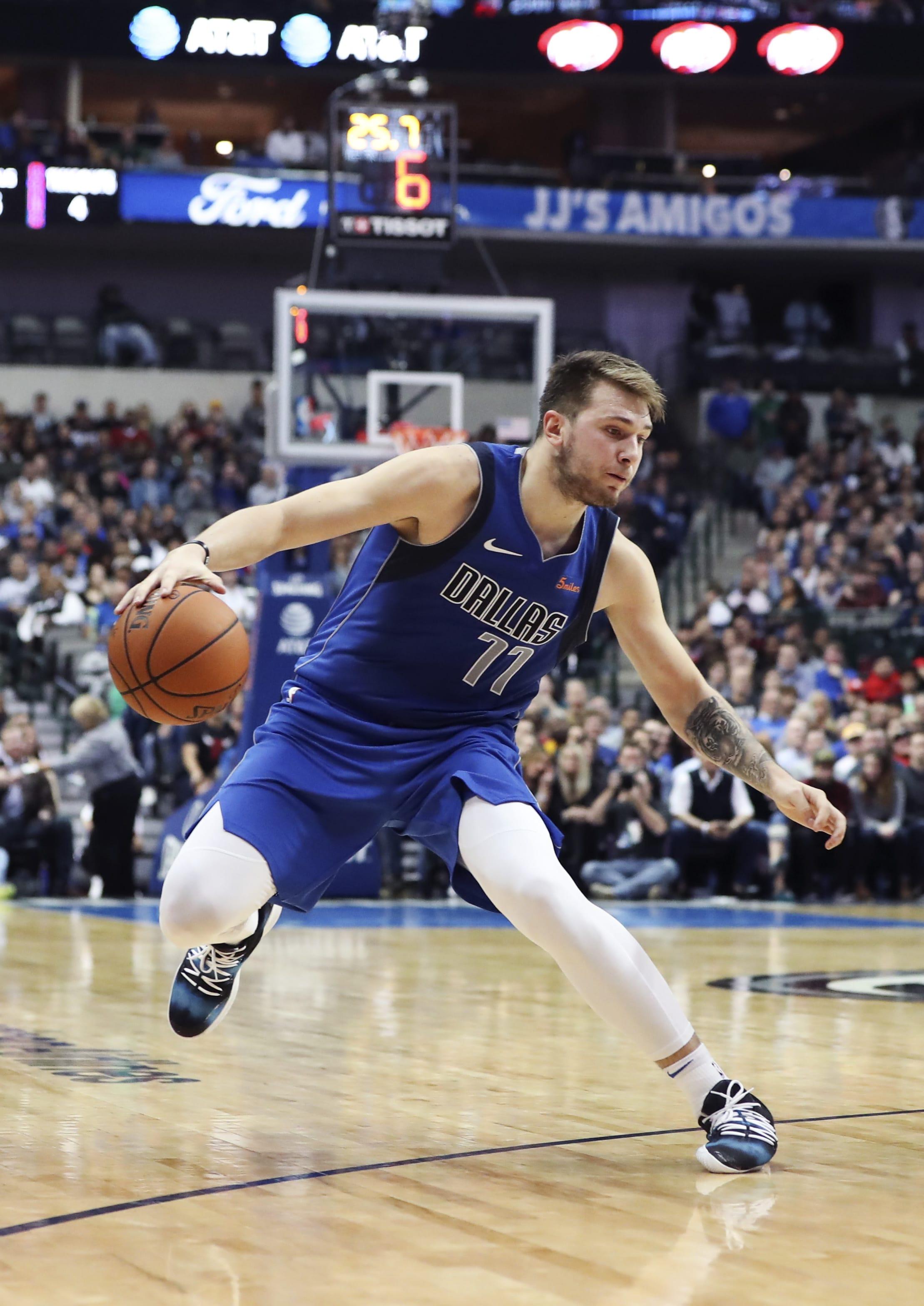 Luka Doncic's stepback isn't just his signature shot, but a