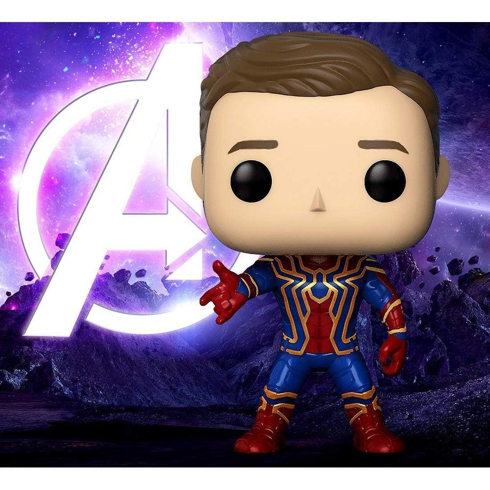 Funko Pop! Marvel: Holiday Spider Man With Ugly Sweater & Marvel Avengers Infinity War Iron