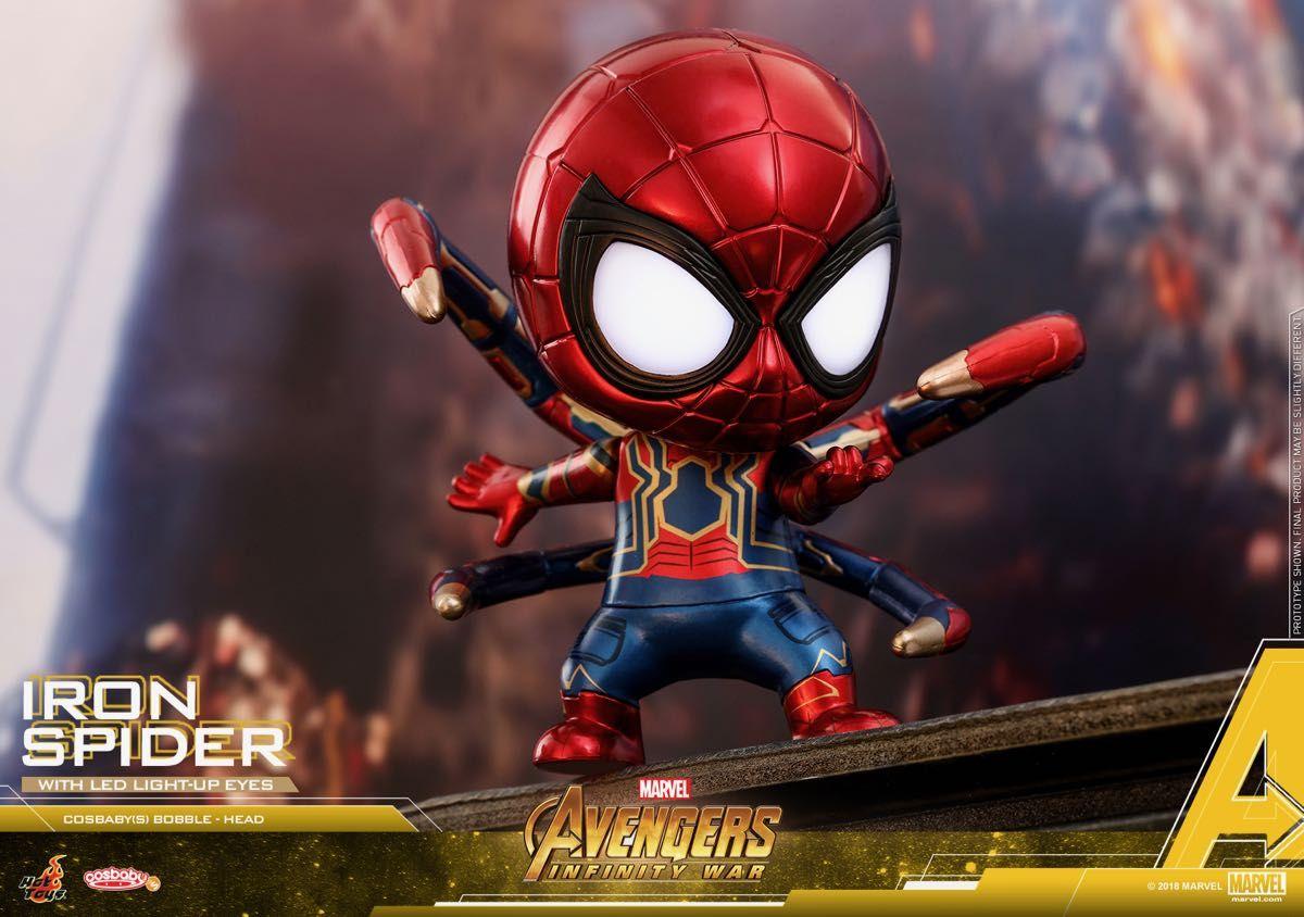 More Avengers Cosbaby Toys Include Thanos, Spider Man