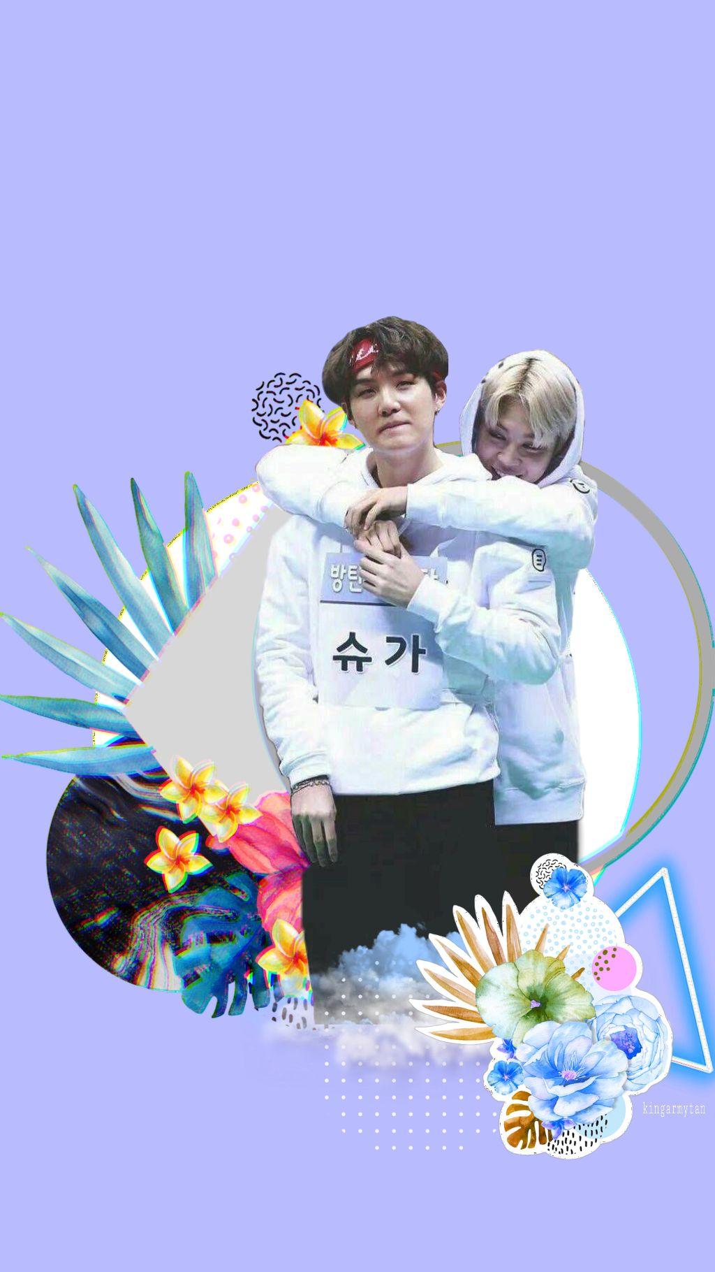 yoonmin sugmin sujim bts suga yoongi jimin wallpaper