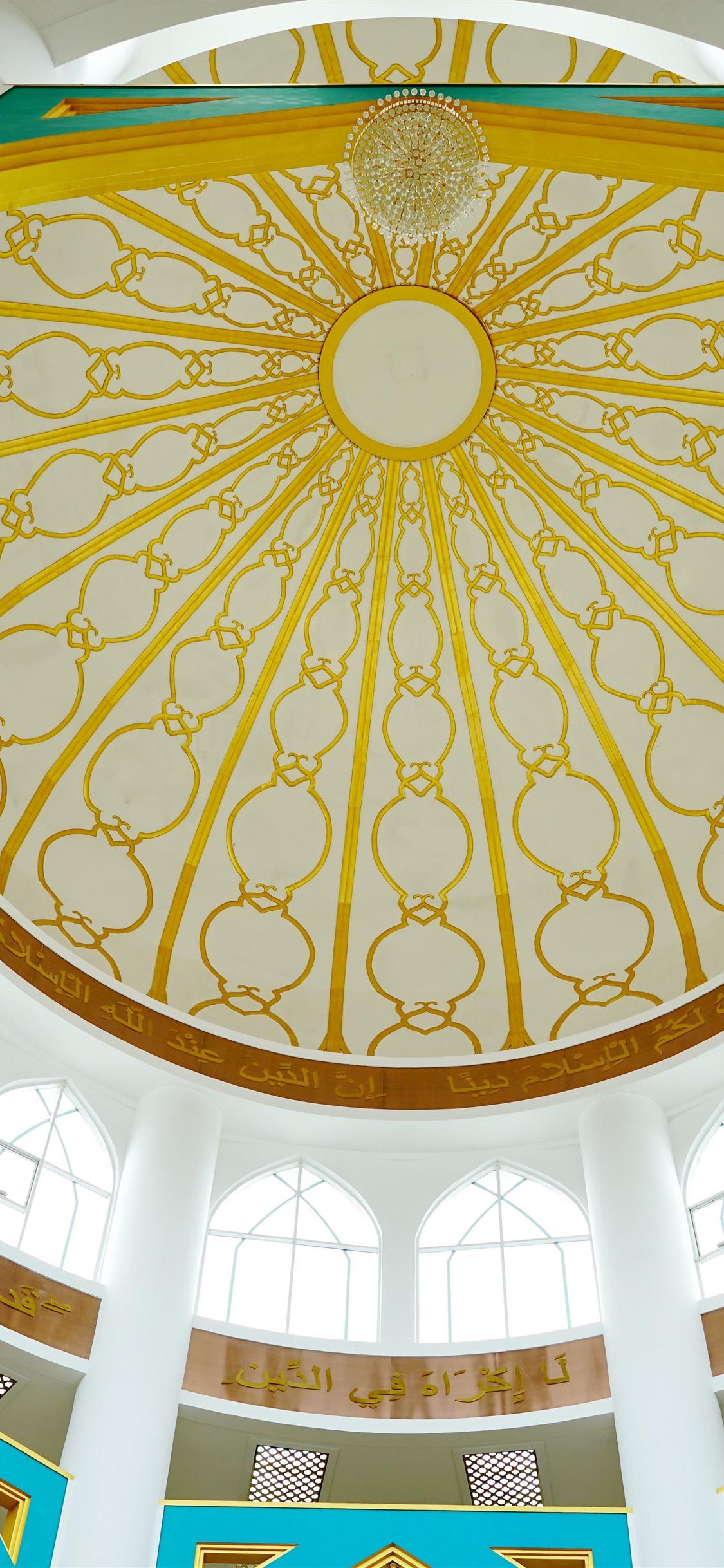 Islamic Church, Dome 1125x2436 IPhone 11 Pro XS X Wallpaper