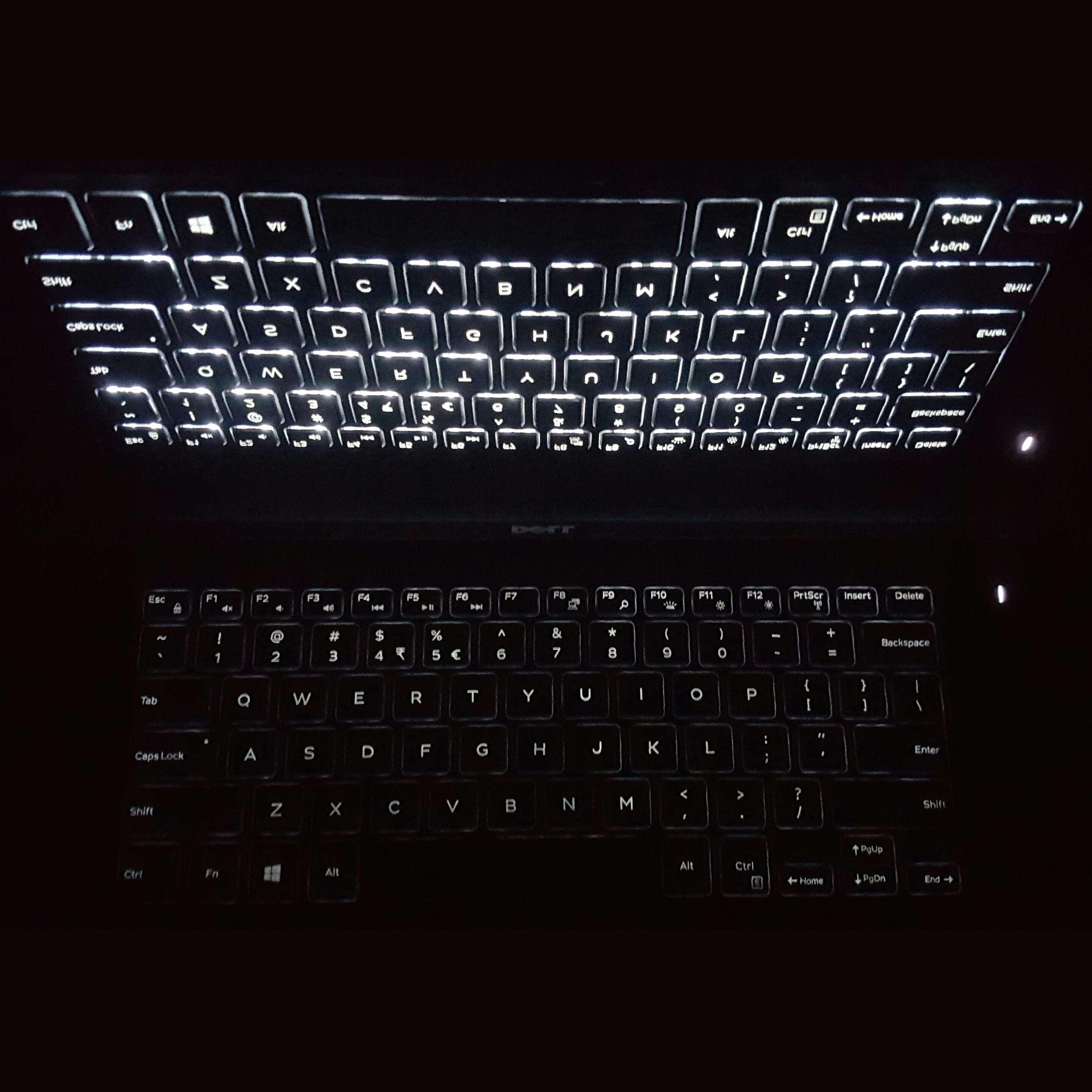 blackwhite, HD wallpaper, keyboard, night