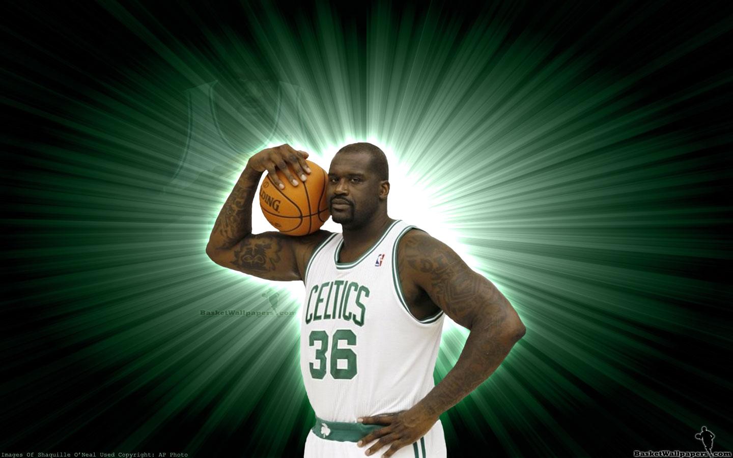 Free download Shaquille ONeal Celtics 2010 Widescreen Wallpaper