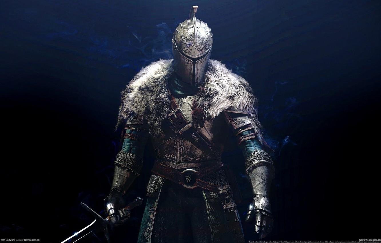 Wallpaper game, armor, background, warrior, knight, Dark