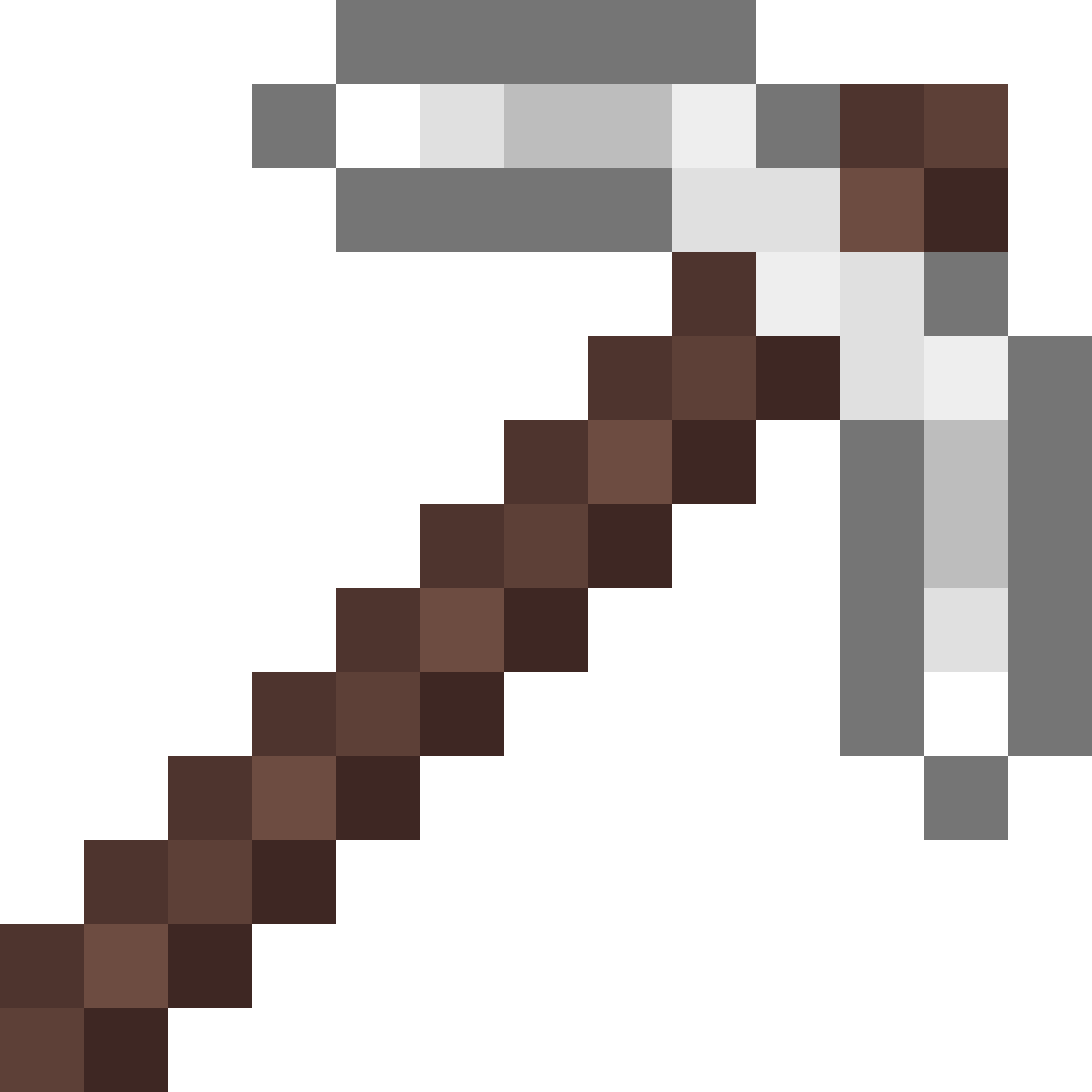Minecraft Pickaxe Drawing. Free download best Minecraft