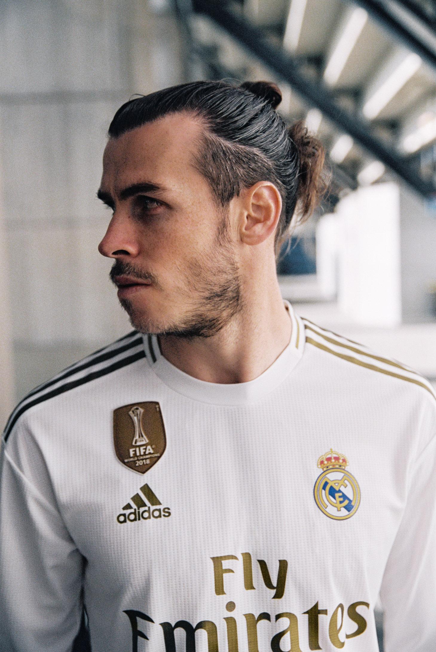 Adidas Launch White & Gold Real Madrid 19 20 Home Shirt