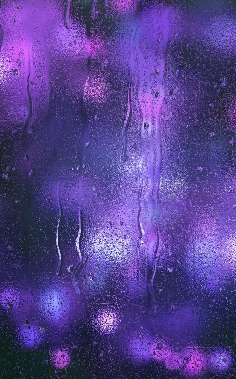 Rain Drops Bokeh Blurred Free 4K Ultra HD Mobile Wallpaper