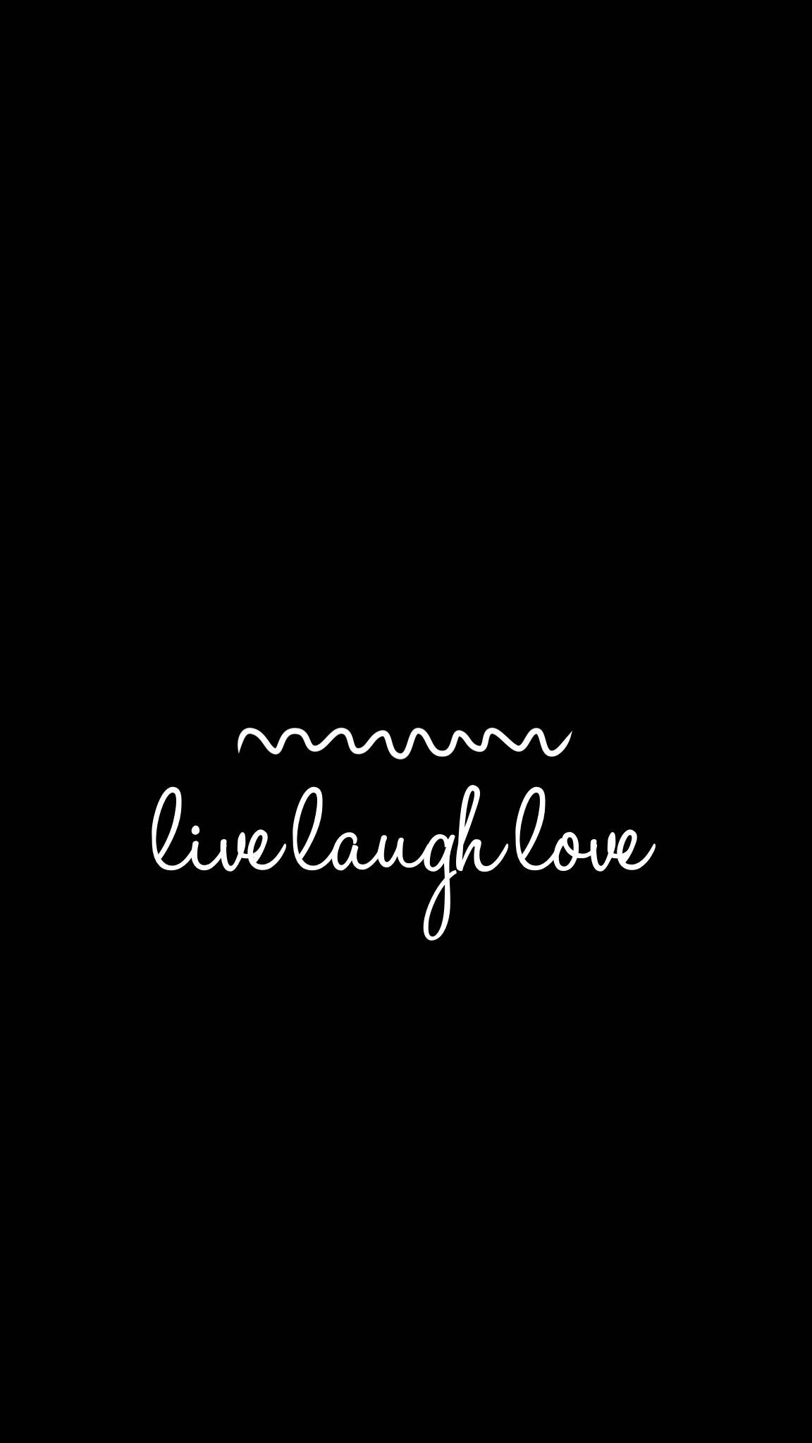 Laugh Love Quote Wallpaper