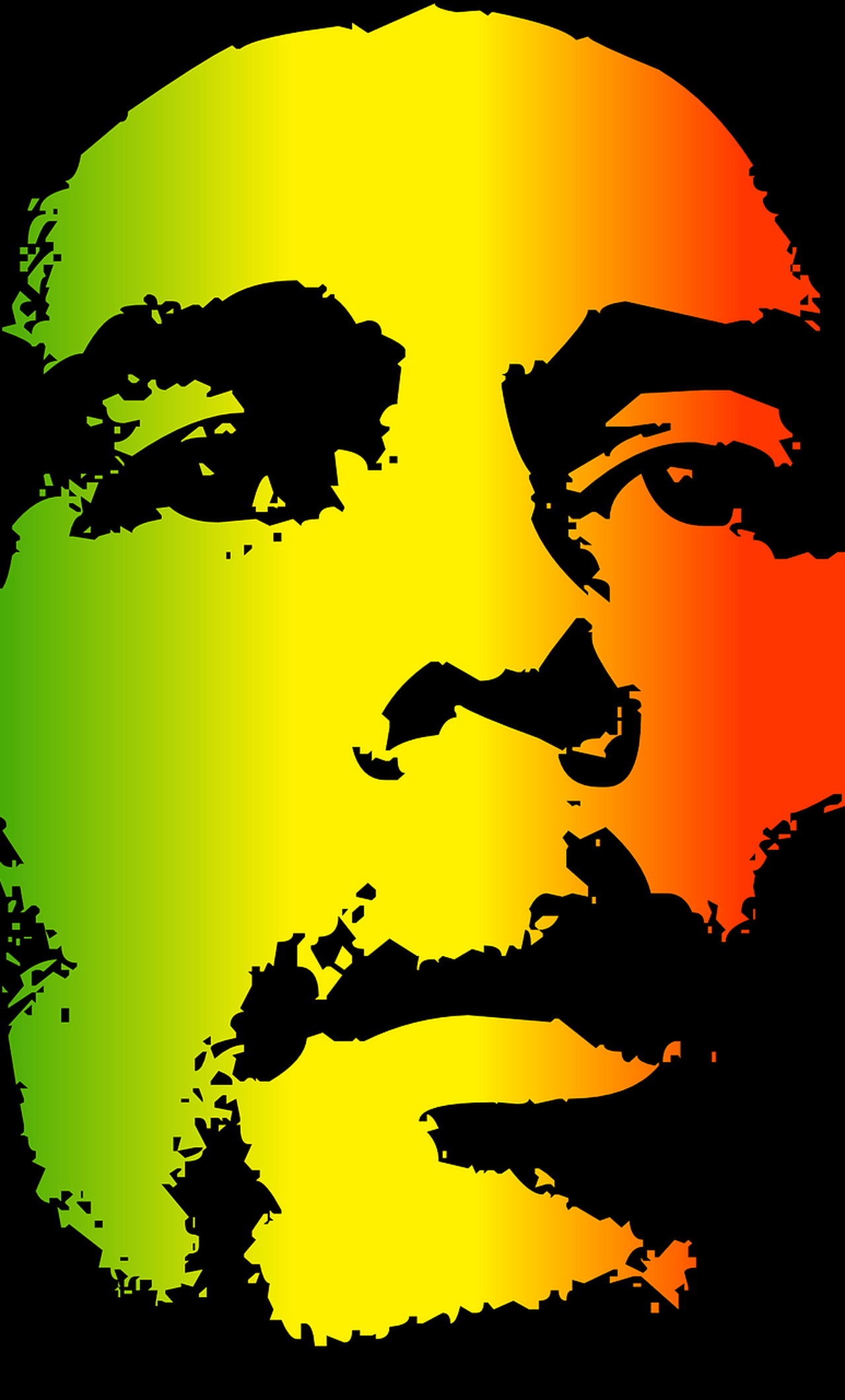 iPhone 6 Plus Jamaican Reggae Singer Legend Bob Marley