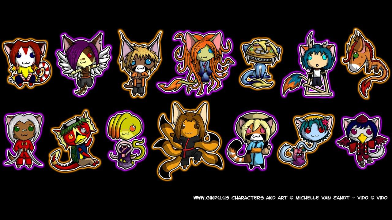 Yokai Wallpaper by Ginpu - Fur Affinity [dot] net