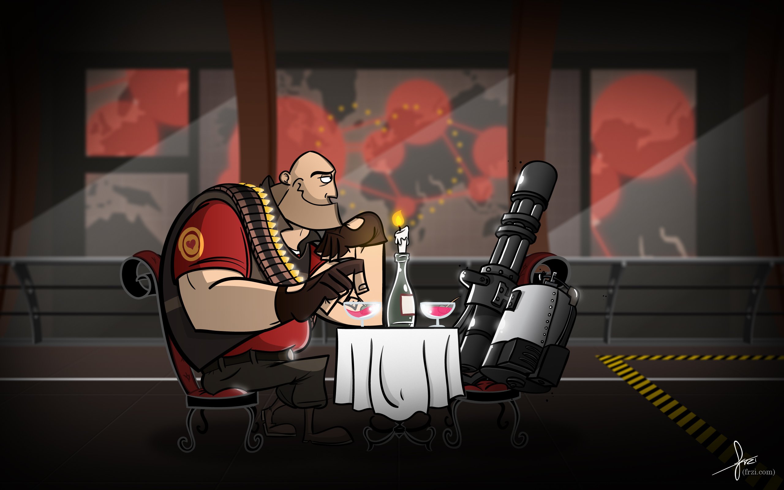 video games, Heavy TF Team Fortress 2 wallpaper