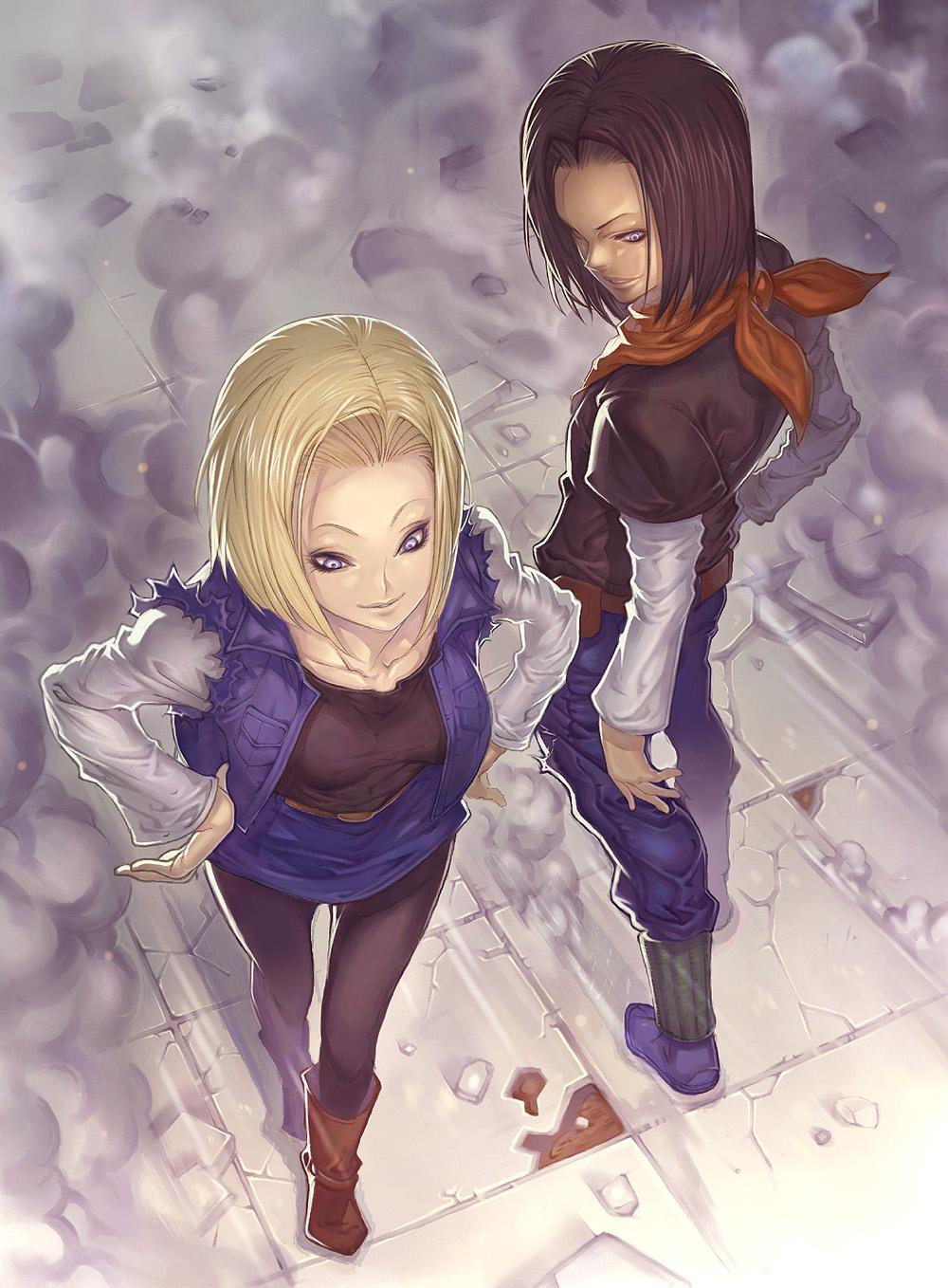 Android 17 BALL Z Anime Image Board