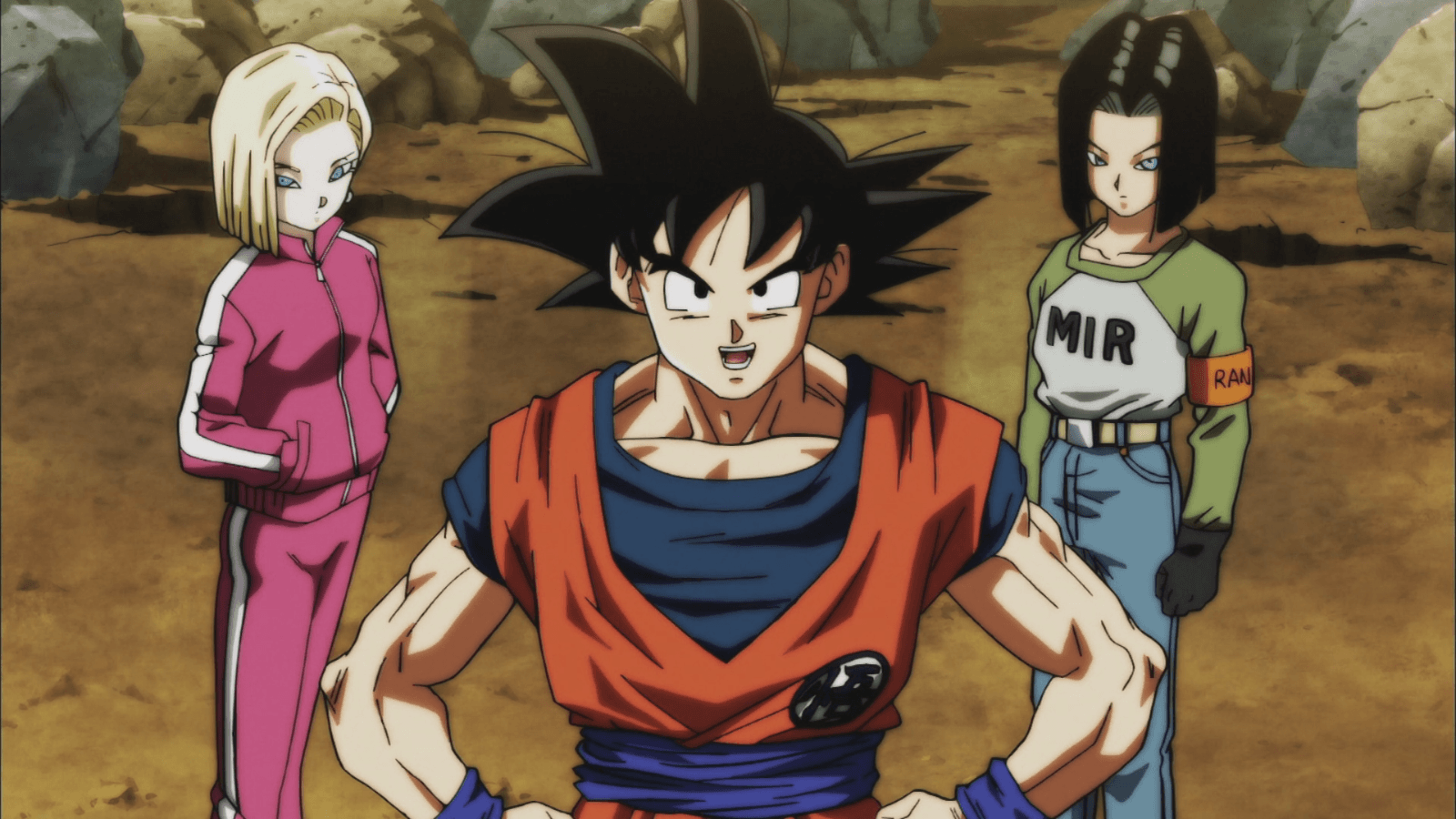 Quotes: Image Goku, Android 17 and Android 18 DBS.png Dragon