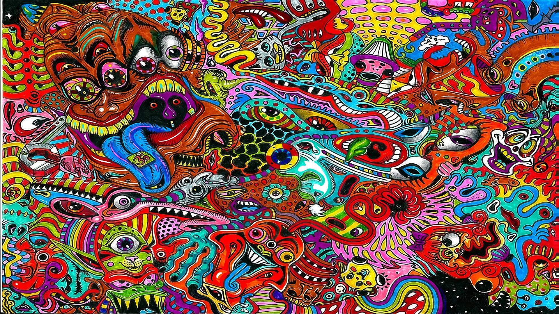LSD Cartoon Wallpaper Free LSD Cartoon Background