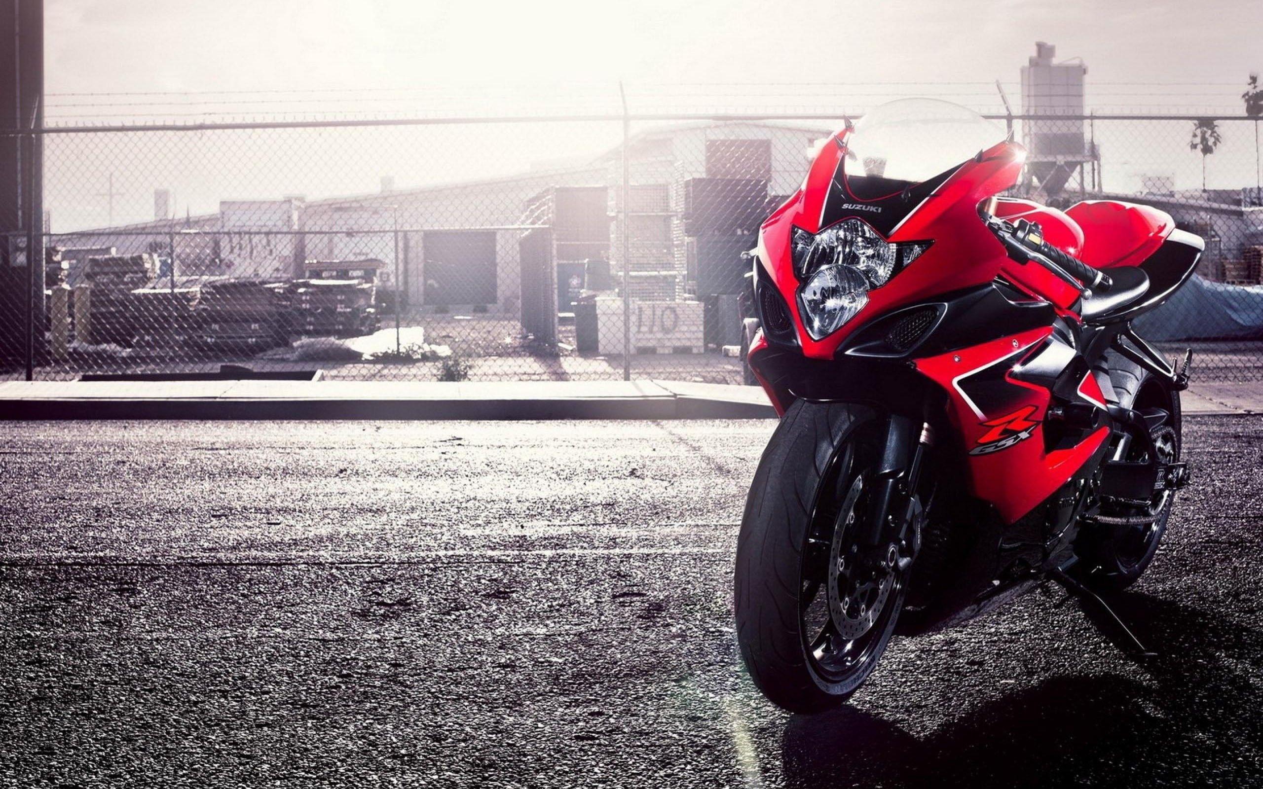 Red Bike Wallpaper