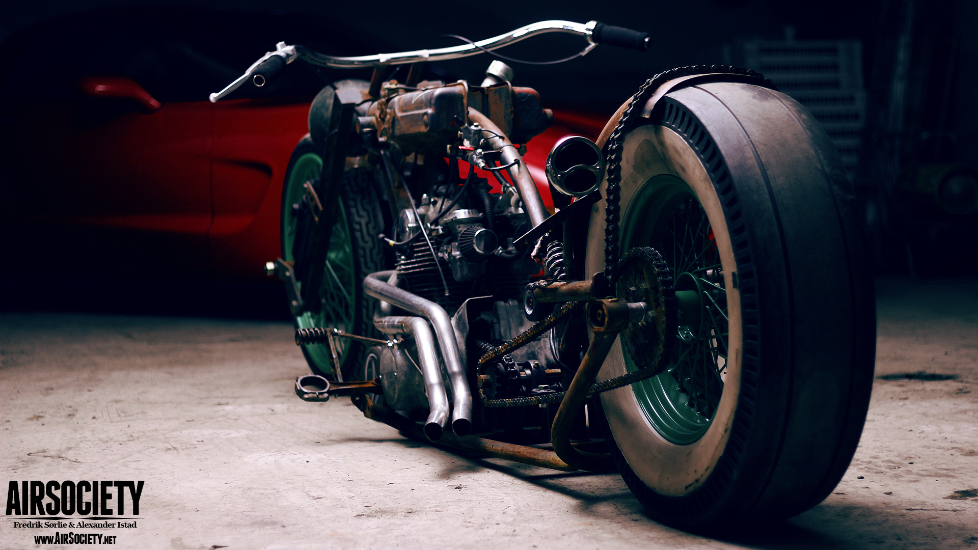 Custom Motorcycle Wallpaper