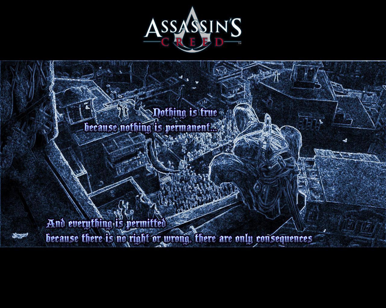 Nothing is true and everything is permitted. image