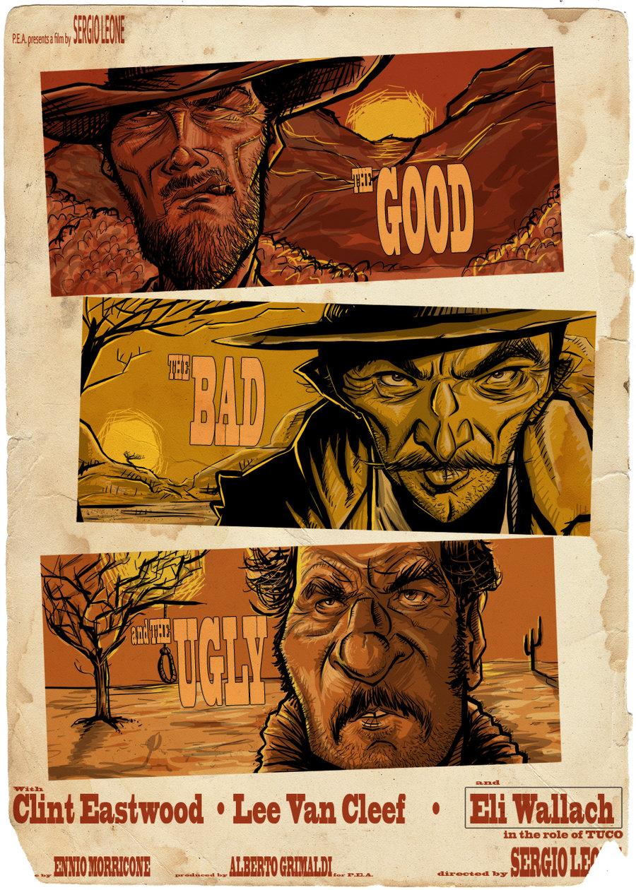 The Good The Bad And The Ugly Painting