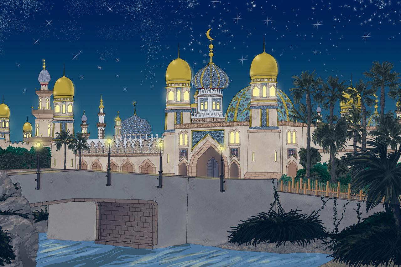 Arabian Nights Wallpaper. Scary