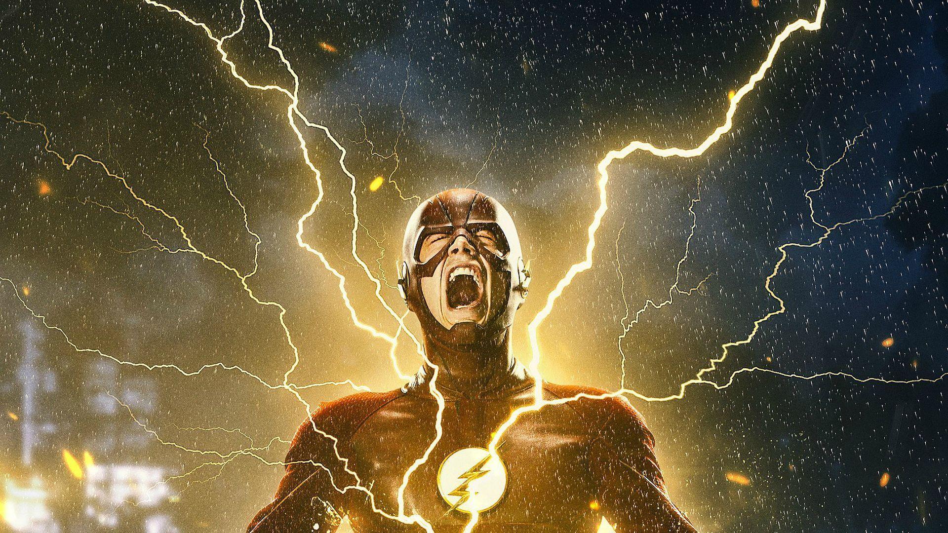 The Flash Struck By Lightning Wallpapers - Wallpaper Cave