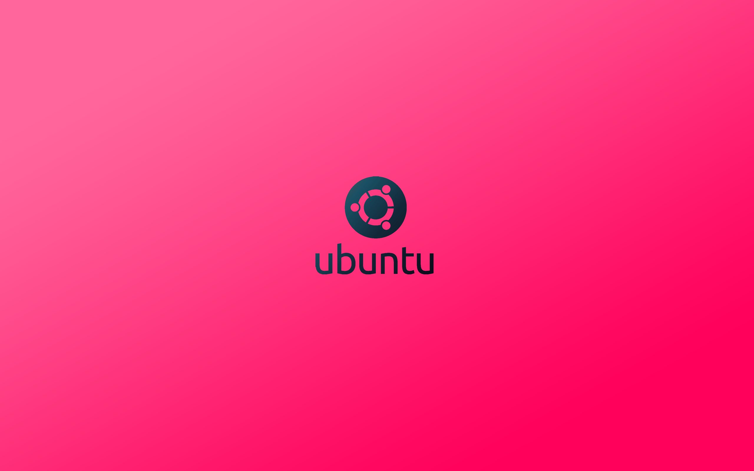 Ubuntu Pink Wallpaper