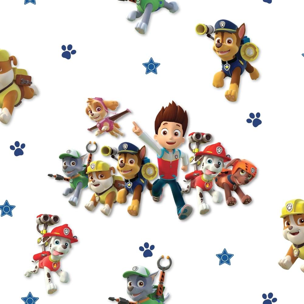 Official Paw Patrol Childrens Wallpaper Kids Puppy Skye Chase WP4 PAW PTL 12D