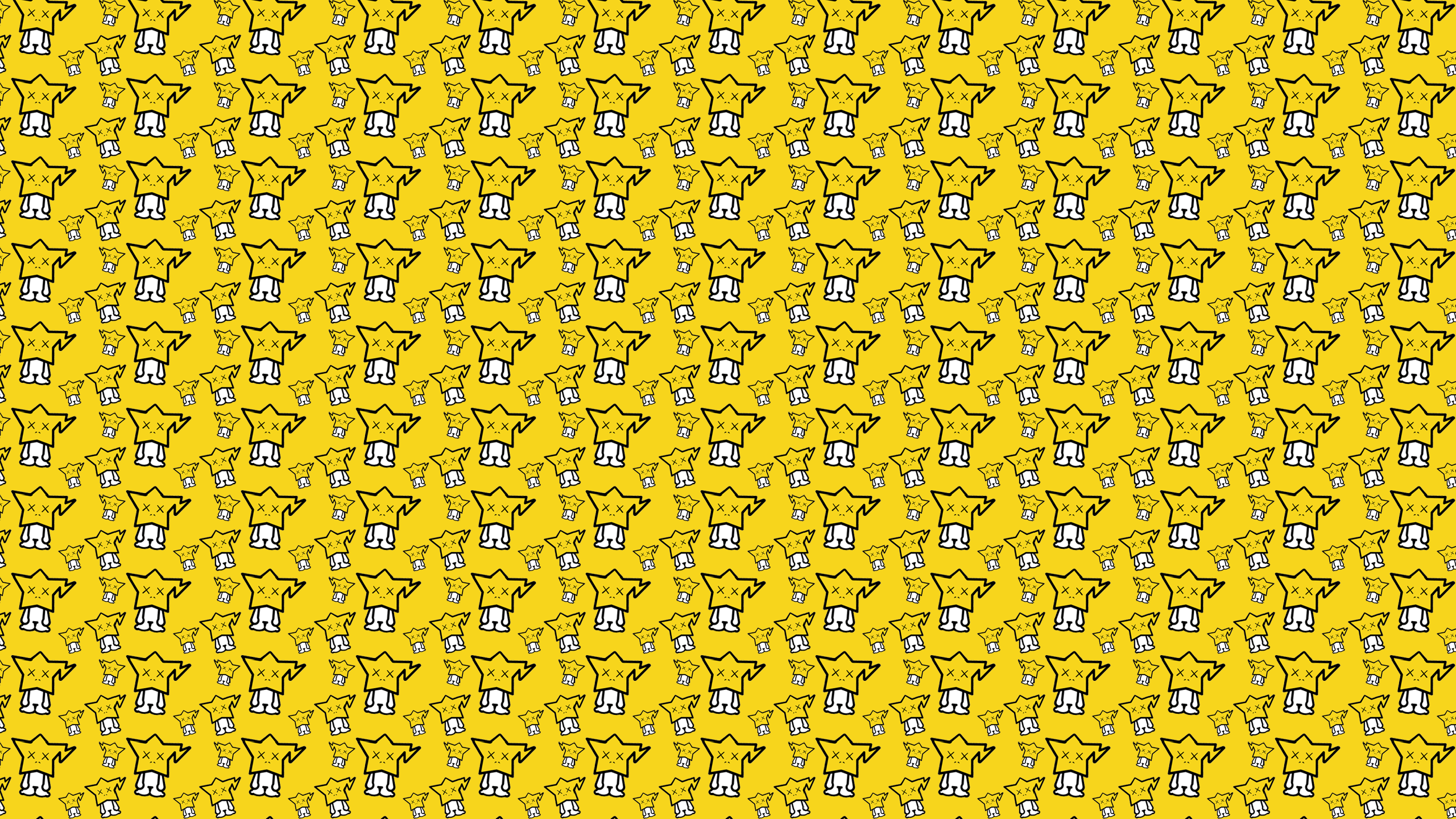 Yellow BAPE Camo Wallpaper