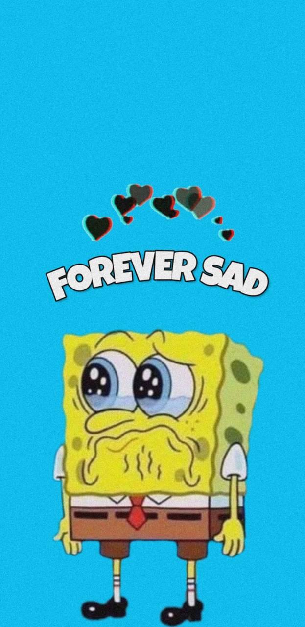 Sad Squidward, aesthetic, sad aesthetic, spongebob, HD phone wallpaper