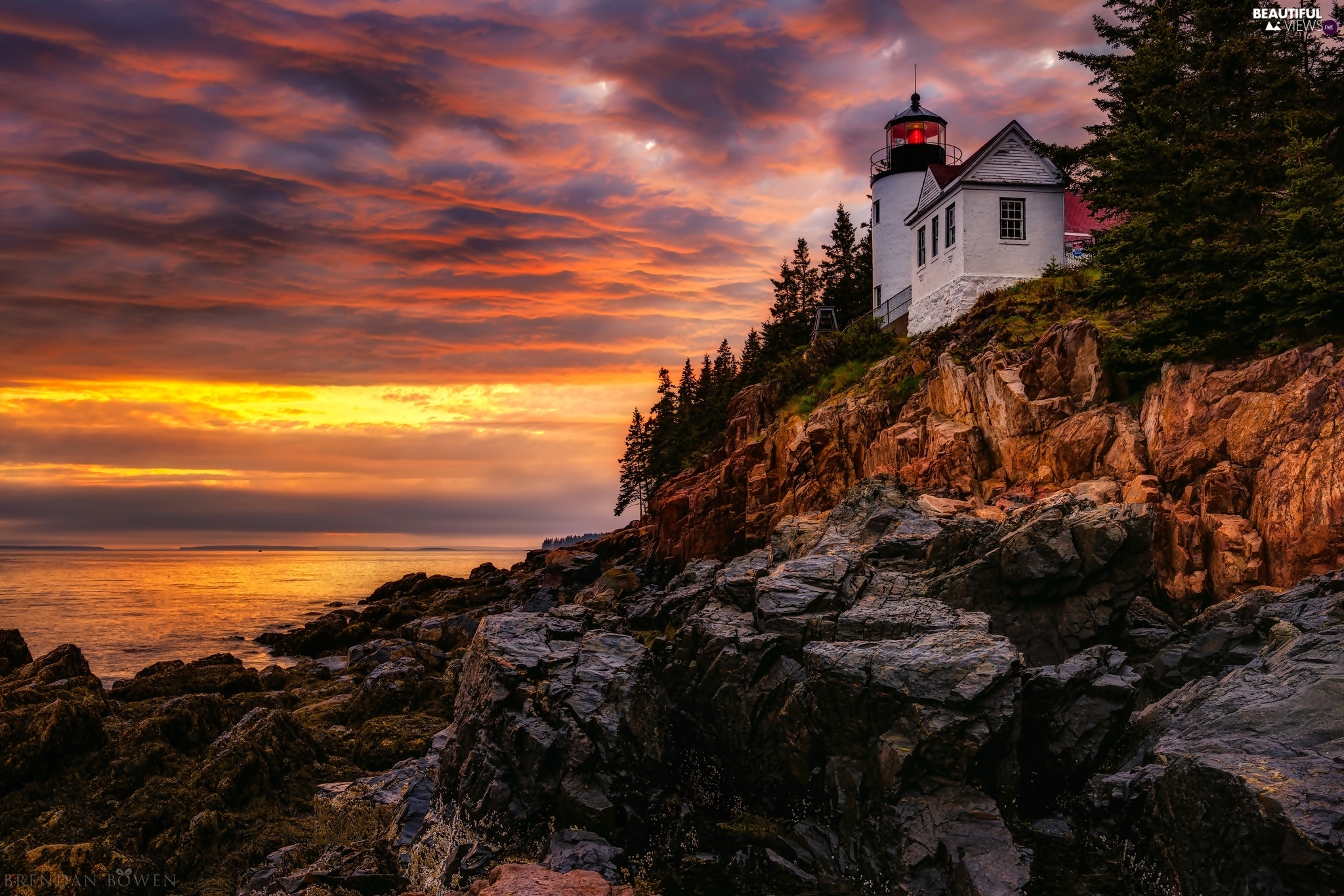 Free download Bass Harbor Lighthouse Wallpaper 8 2048 X 1365