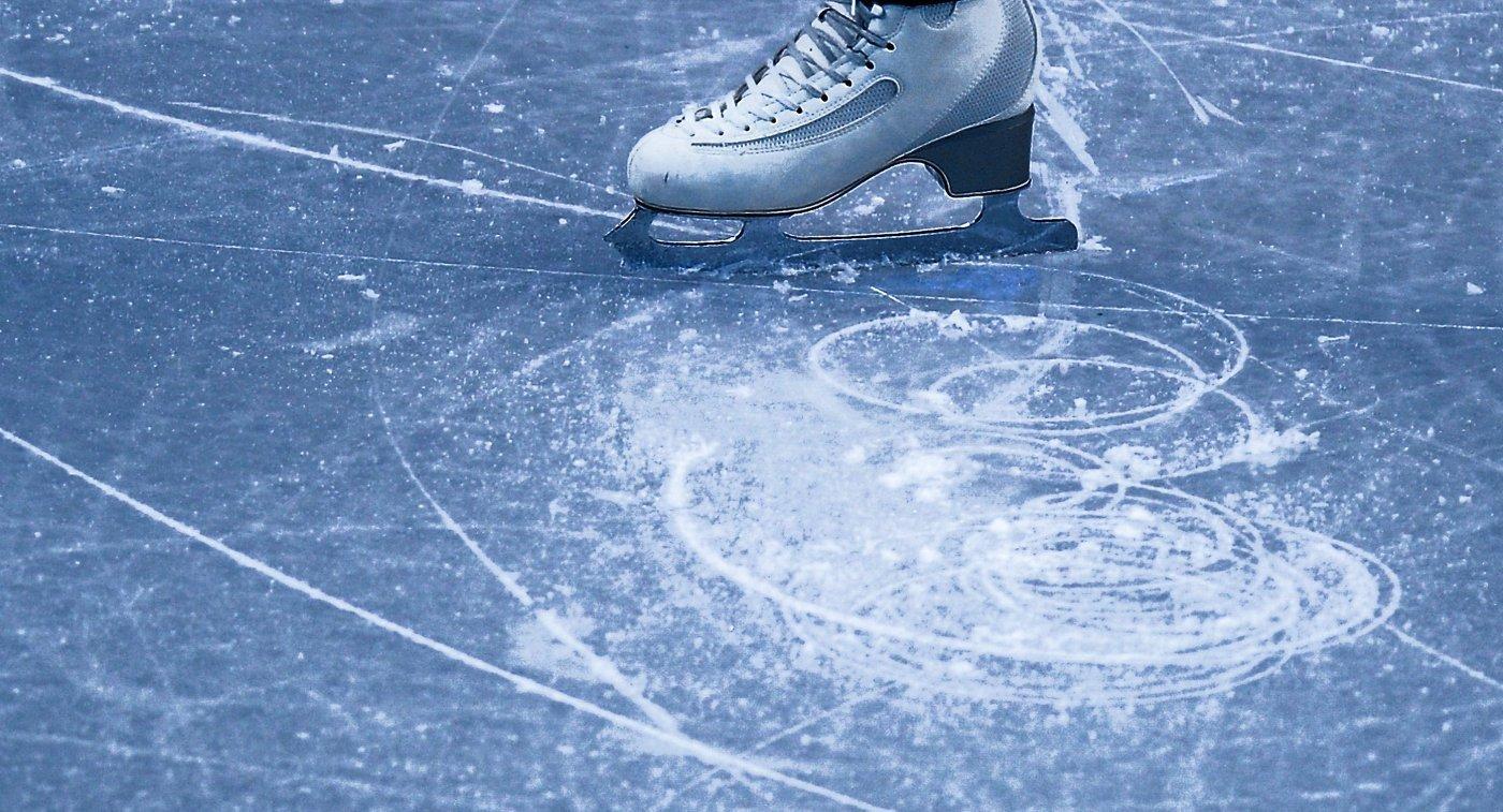 Ice Skating Rink Background