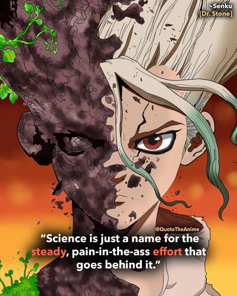 Of Your Favorite Dr. Stone Quotes & Senku Wallpaper!