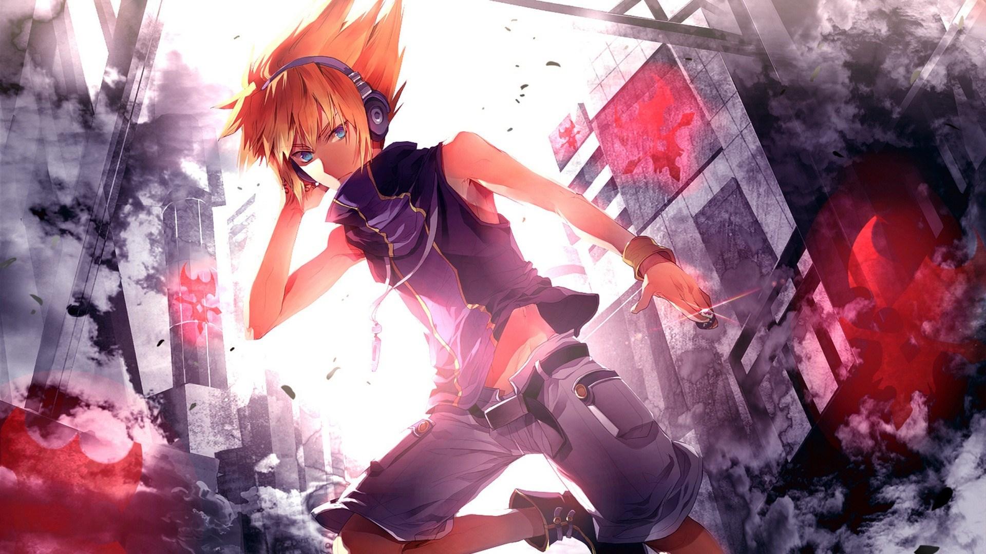 The World Ends With You Headphones Wallpaper Boy, HD