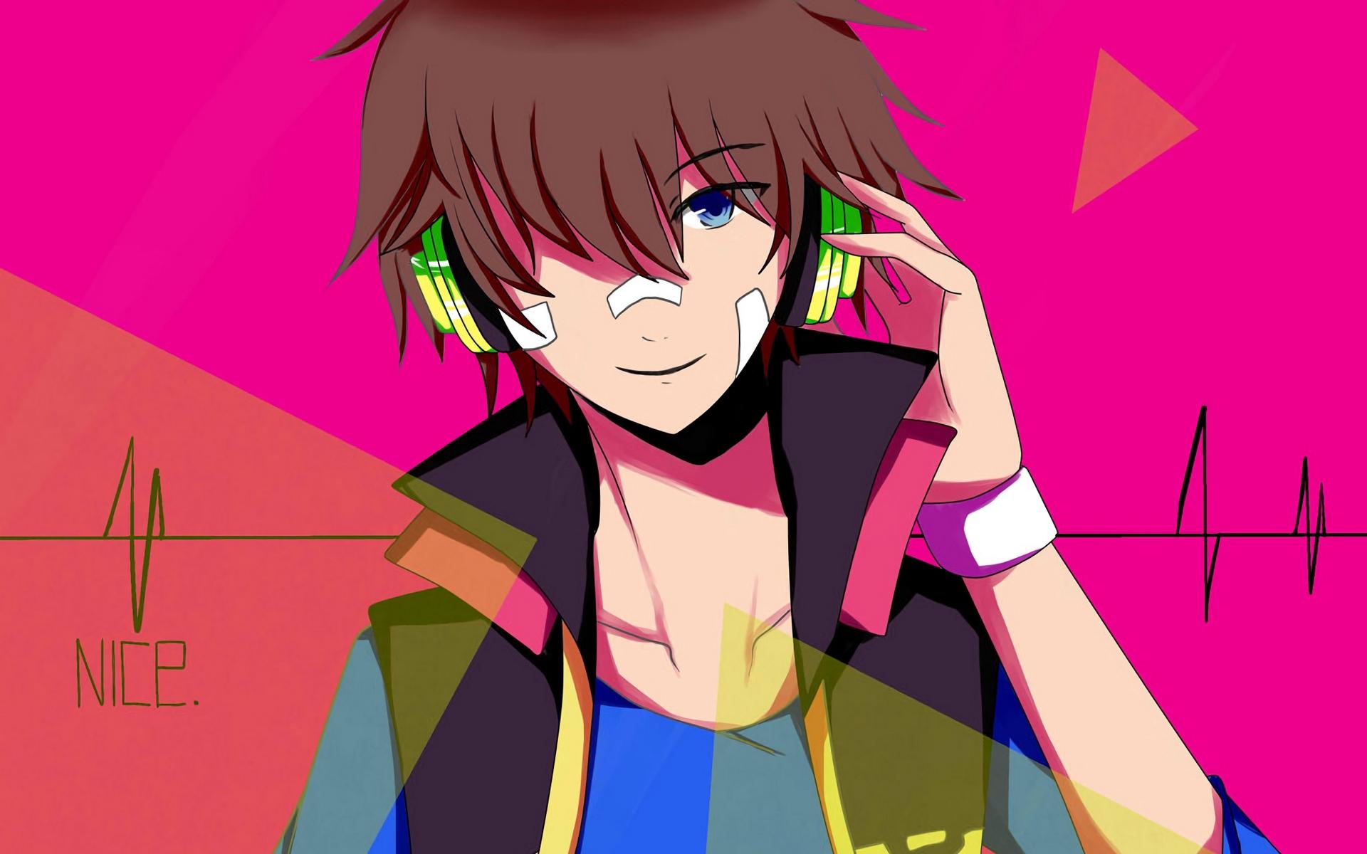 Anime Boy Headphones Wallpapers Wallpaper Cave