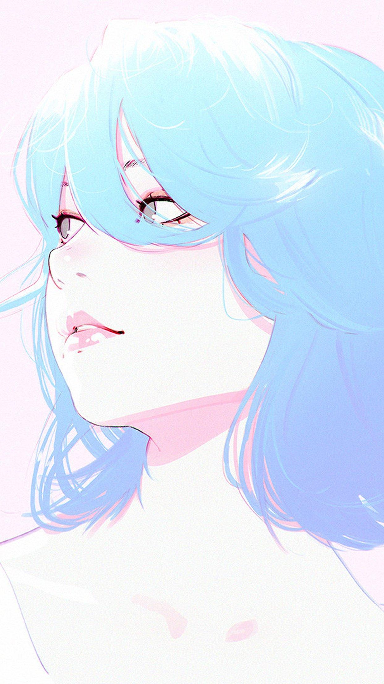 Newest For Drawing Wallpaper iPhone Girl