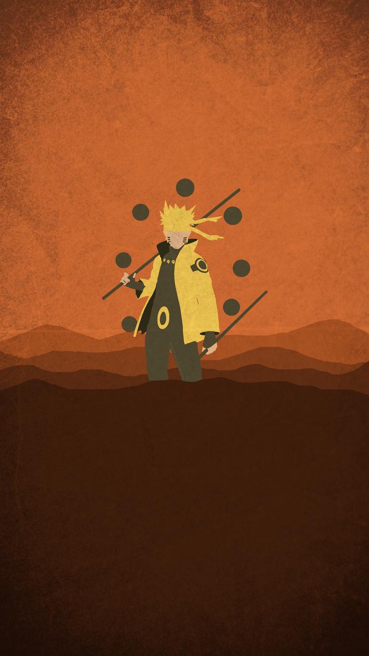 Naruto Minimal Mobile Wallpaper Remastered