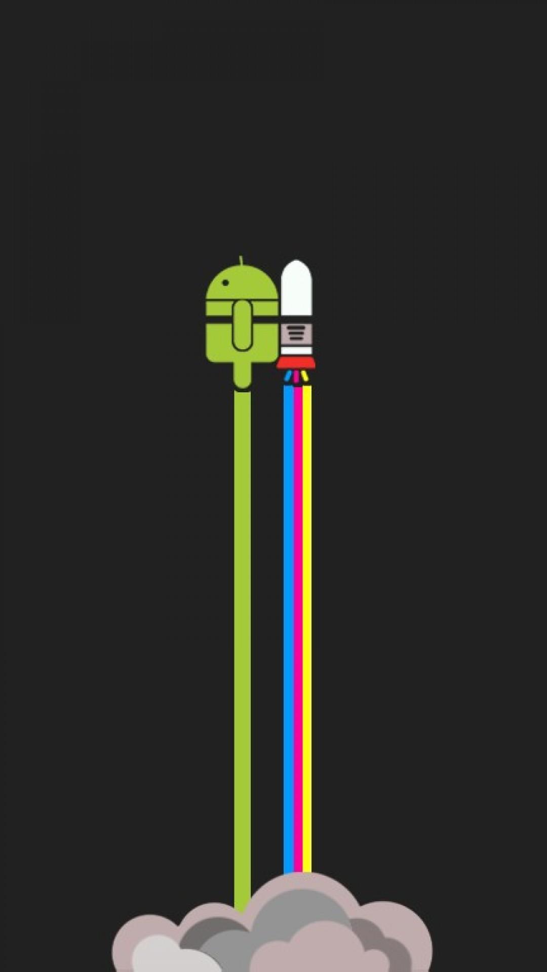 Rocket android wallpaper for mobile phone 1080x1920