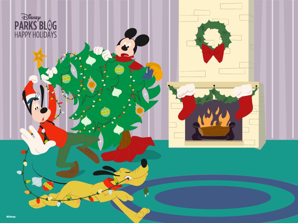 Disney Parks Digital Wallpaper To Brighten Up Your Holiday