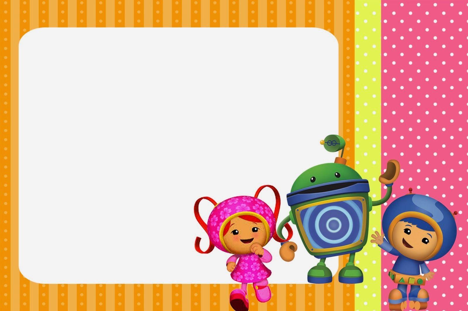 Umizoomi: Free Party Printables, Image and Invitations
