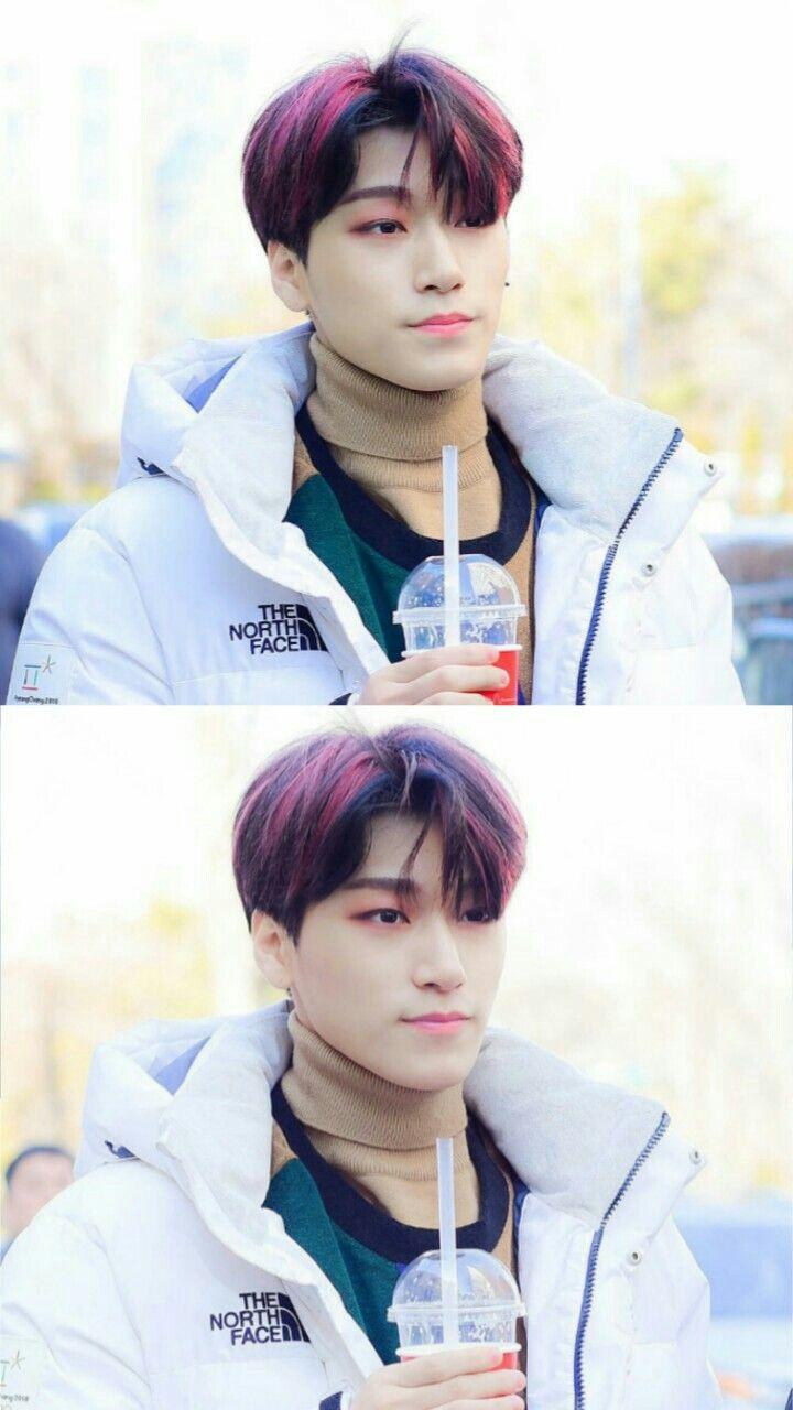 Ateez San Wallpaper. Wallpaper, Kpop, Cute