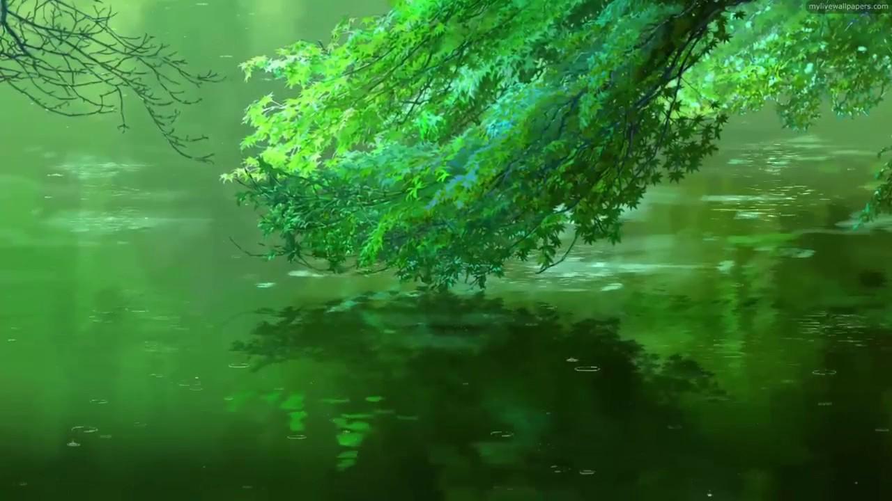 Wallpaper Engine Green Leaves Animated Wallpaper