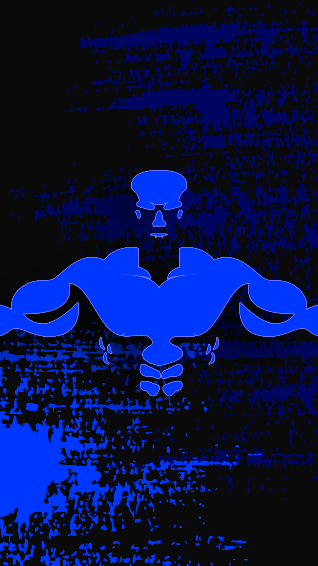 Ultra HD Bodybuilder Blue Wallpaper For Your Mobile Phone .0049
