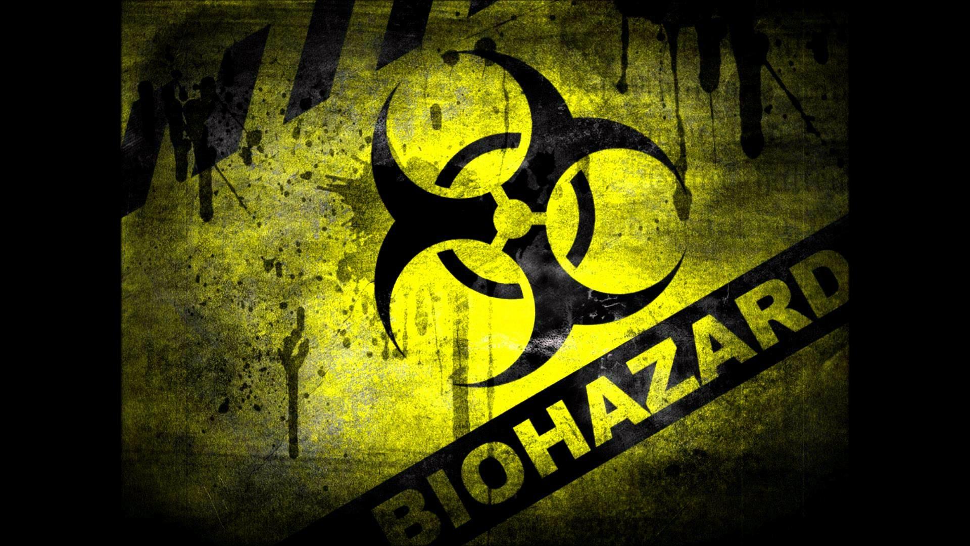 Biohazard Symbol Wallpaper