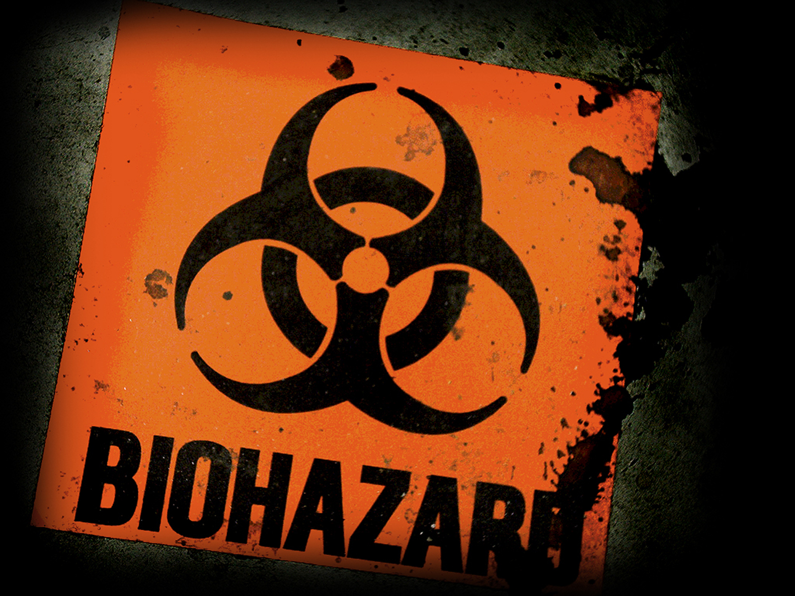 Free download Biohazard Warning Signs Logo HD Wallpaper Desktop