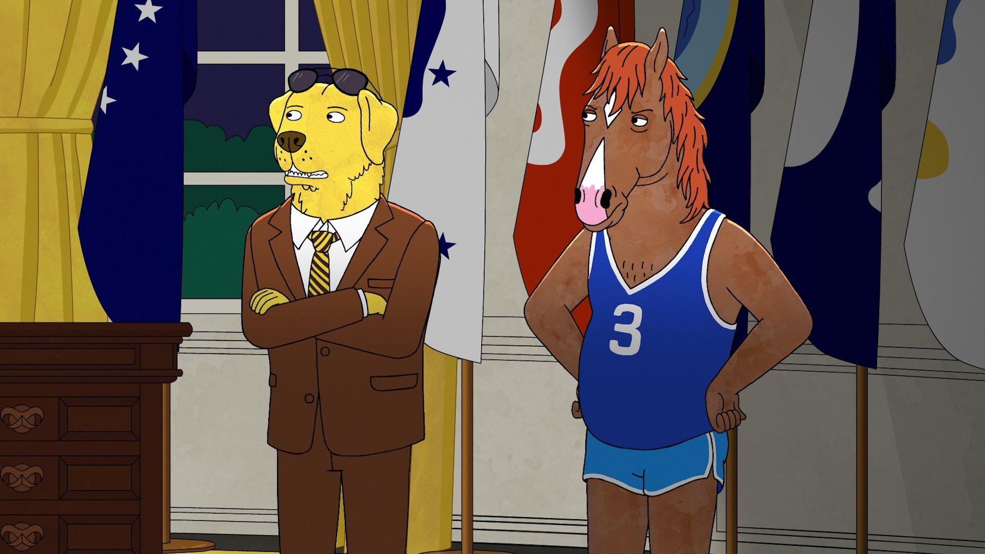 Mr. Peanutbutter (BoJack Horseman) HD Wallpaper