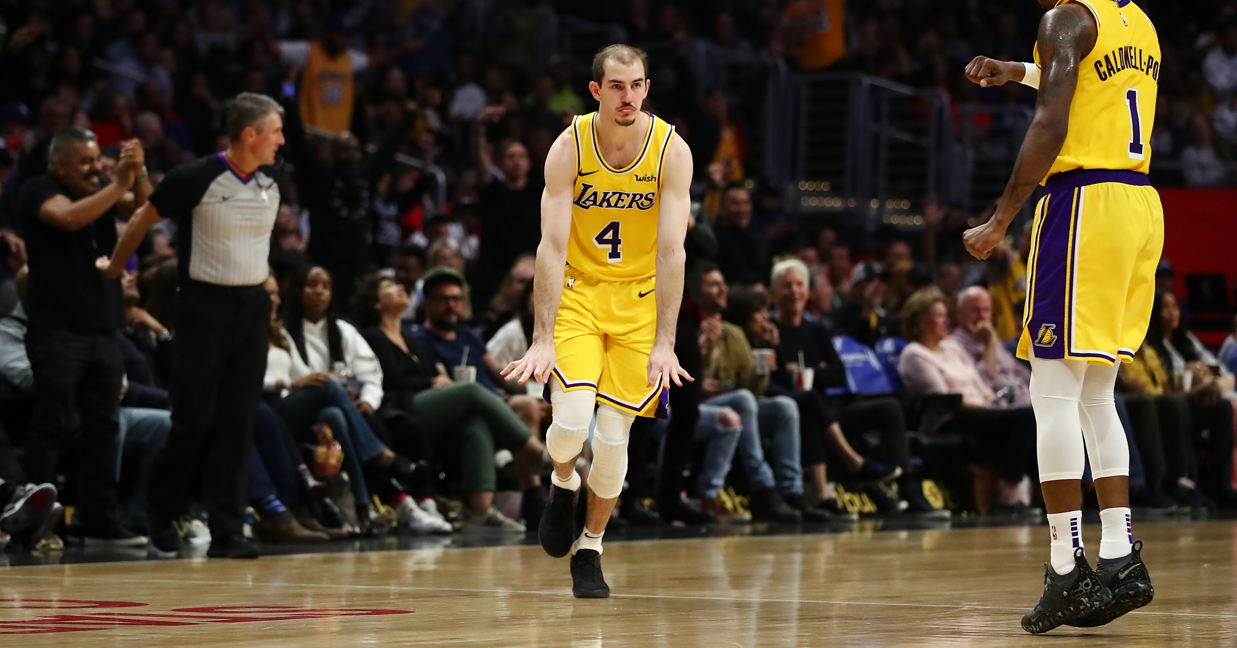 Caruso's Uncommon Path to the NBA. Los Angeles Lakers