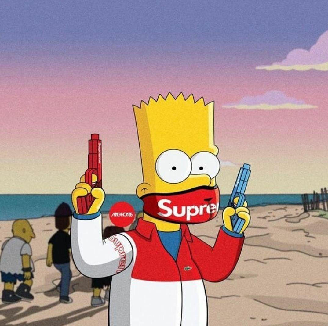Bart Simpson Supreme Wallpaper Free 2 Bart Simpson