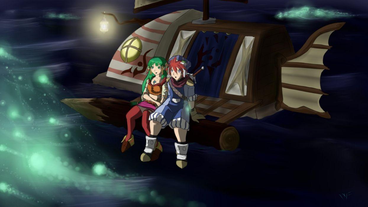 GRANDIA rpg fantasy anime adventure family mystery 1grandia