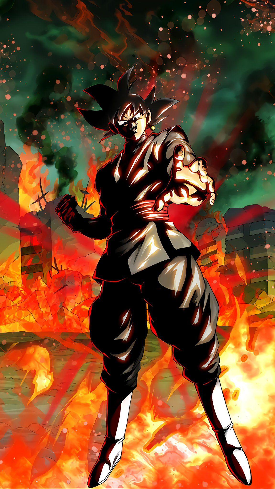 Black Goku. Anime dragon ball super, Dragon ball wallpaper
