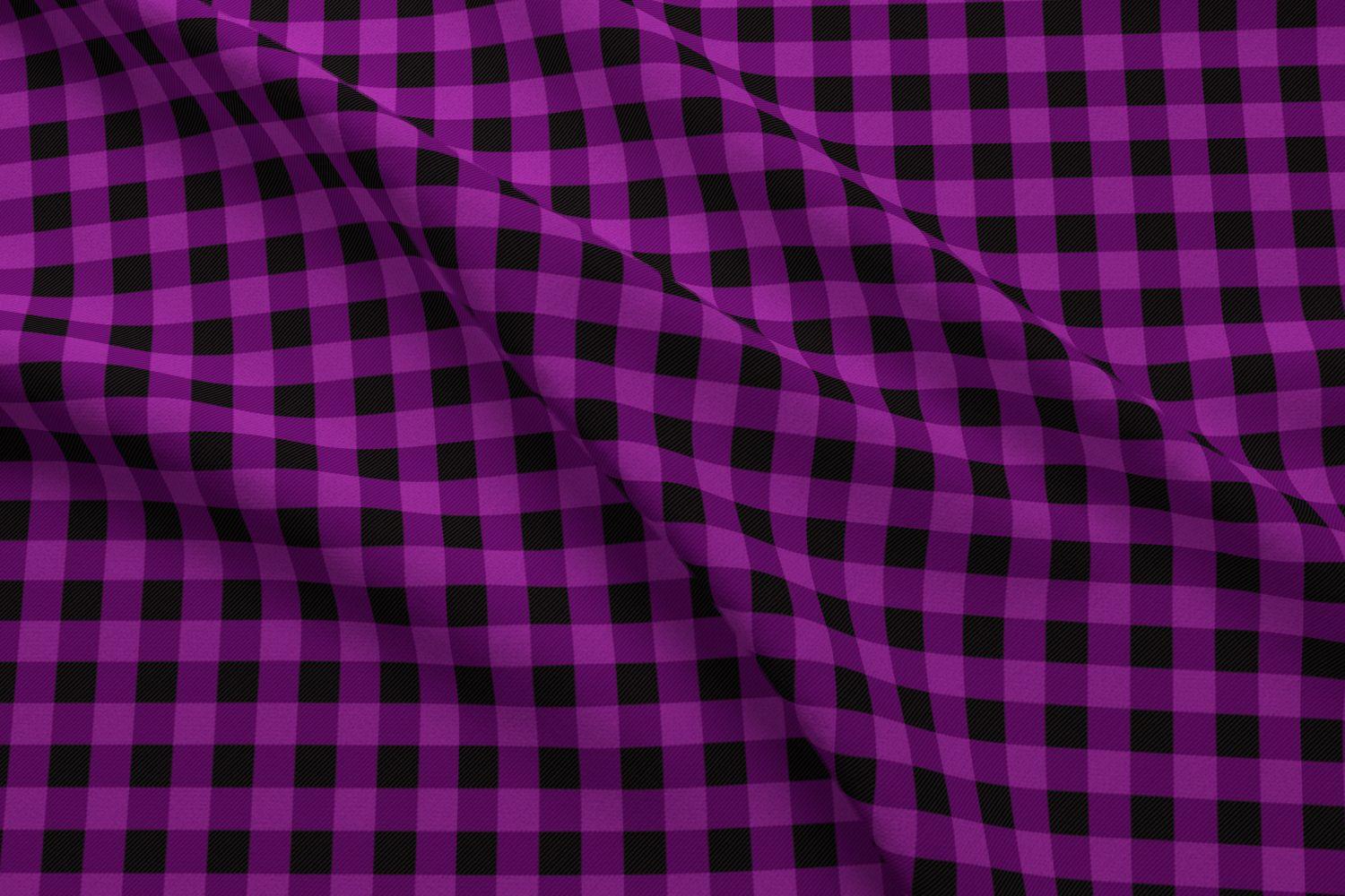 purple plaid fabric, wallpaper & home decor